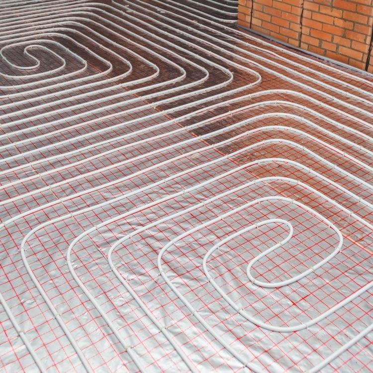 water floor heating system underfloor wet Underfloor Heating Repair London